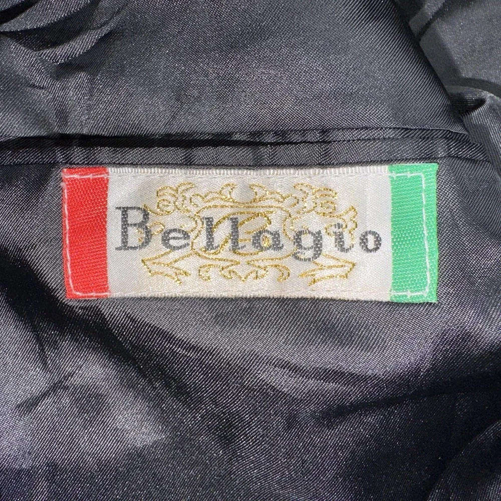 Vintage Bellagio Men's Blazer Jacket 100% Wool